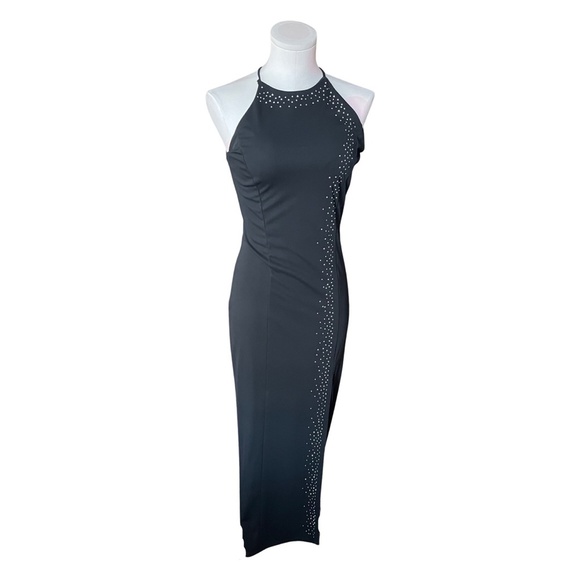 Vintage Dresses & Skirts - 90'S/Y2K Rhinestone Full length Dress